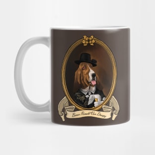 Renaissance Dog - Baron Ronald Von Droopy Mug
